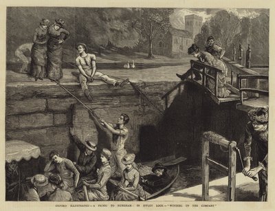 Oxford Illustrated, piknik Nunehamiin, Iffley Lockissa, yrityksen lopettaminen tekijältä Sydney Prior Hall