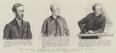 Parnellin komissio Royal Courts of Justice -oikeustuomioistuimessa tekijältä Sydney Prior Hall