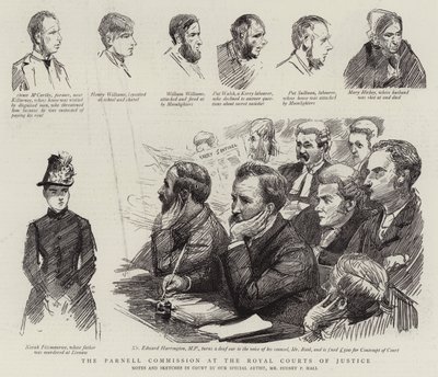 Parnell-komissio kuninkaallisessa tuomioistuimessa tekijältä Sydney Prior Hall