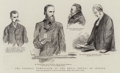 Parnell-komissio kuninkaallisessa tuomioistuimessa tekijältä Sydney Prior Hall