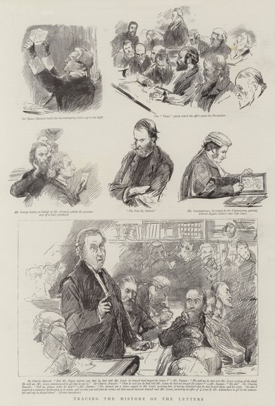 Kirjeiden historian jäljittäminen tekijältä Sydney Prior Hall