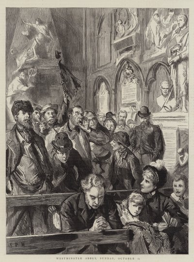Westminster Abbey, sunnuntai 23. lokakuuta tekijältä Sydney Prior Hall