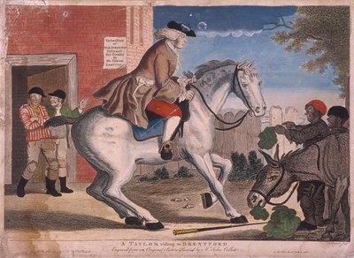"Taylor ratsastaa Brentfordiin", 1786 tekijältä TS Stayner