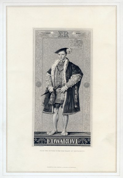 Edward VI, Englannin kuningas. tekijältä T. Brown