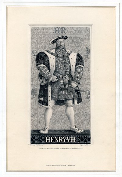 Henrik VIII Englannista, 1491-1547. tekijältä T. Brown