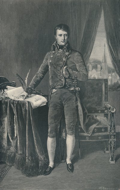 Napoleon Bonaparte, ensimmäinen konsuli, 1803-1804, 1896 tekijältä T. Johnson