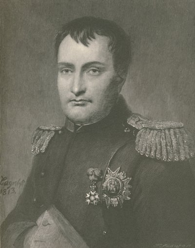 Napoleon vuonna 1813, 1896 tekijältä T. Johnson