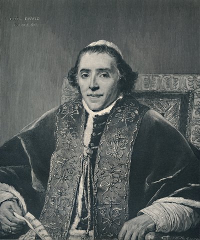 Pius VII, 1805, 1896 tekijältä T. Johnson