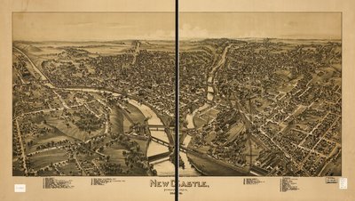New Castle, Pennsylvania 1896 tekijältä T. M. Fowler