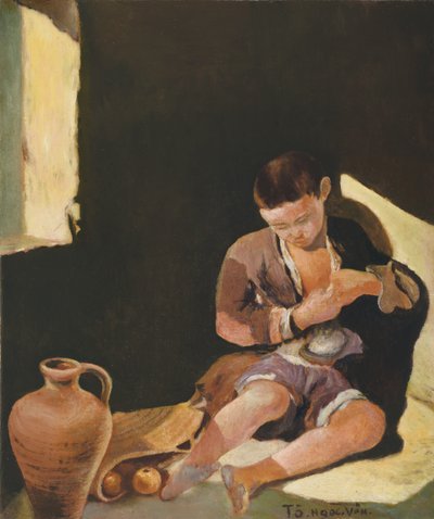 Unelma seuraavasta päivästä, 1940 (öljy kankaalle). tekijältä Tô Ng?c Vân