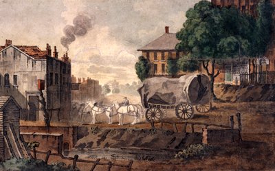 Kentish Town, Lontoo, 1817 tekijältä T Nugent
