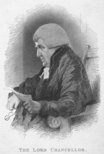 Lord Chancellor, 1820. tekijältä T. Wright