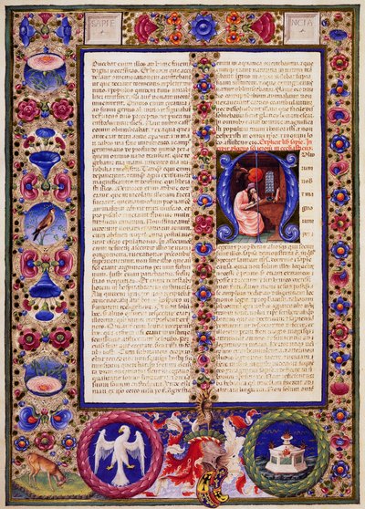 Incipit Sirakin kirjasta, Borso d
