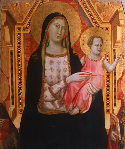 Madonna lapsen kanssa, kirjoittanut Taddeo Gaddi (aktiivinen 1322-1366) tekijältä Taddeo Gaddi