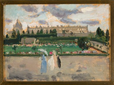 Kaupunkimaisema (Esplanade des Invalides) tekijältä Tadeusz Makowski