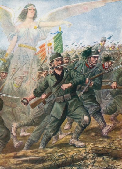 Piave-joen taistelu, 1918 tekijältä Tancredi Scarpelli