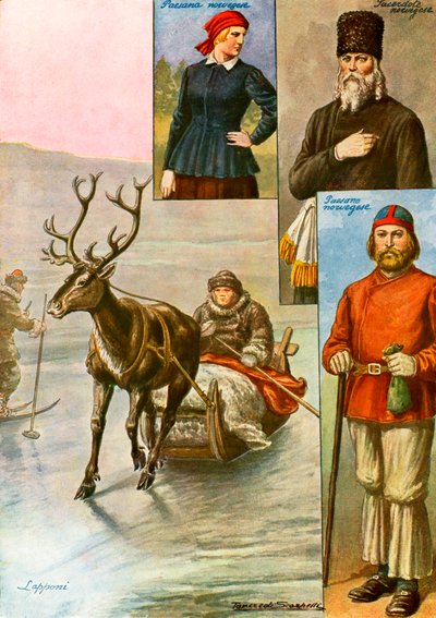 Puvut Norjasta ja Lapista tekijältä Tancredi Scarpelli