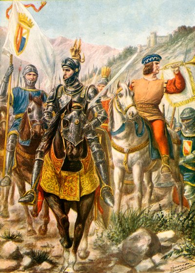 Lombardian sotilaat 1300- ja 1400-luvuilla tekijältä Tancredi Scarpelli