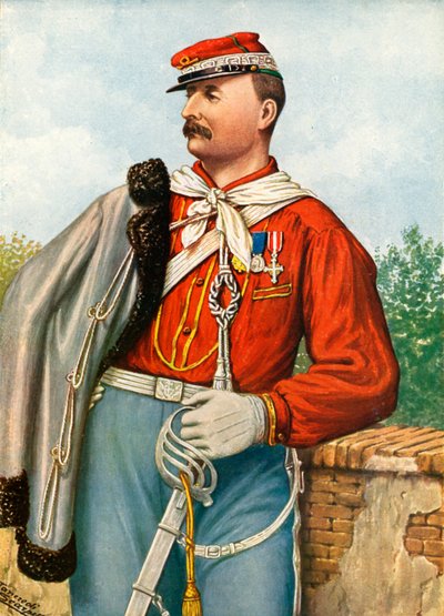 Nino Bixio, yksi Garibaldin rohkeimmista kumppaneista. tekijältä Tancredi Scarpelli