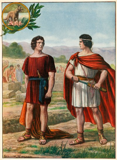 Romulus ja Remus tekijältä Tancredi Scarpelli