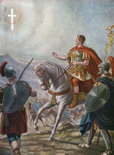 Keisari Konstantinus I:n muunnos (kaiverrus) tekijältä Tancredi Scarpelli