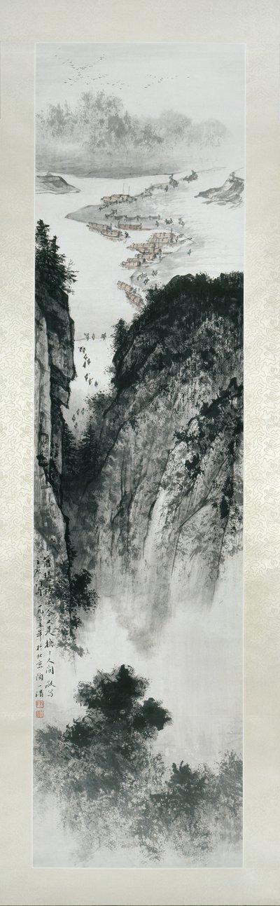 Jokimaisema, 1965 tekijältä Tao Yiqing