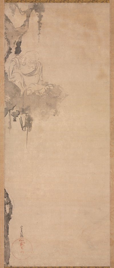 Zen-pappi Choka, 1600-1640. tekijältä Tawaraya Sotatsu
