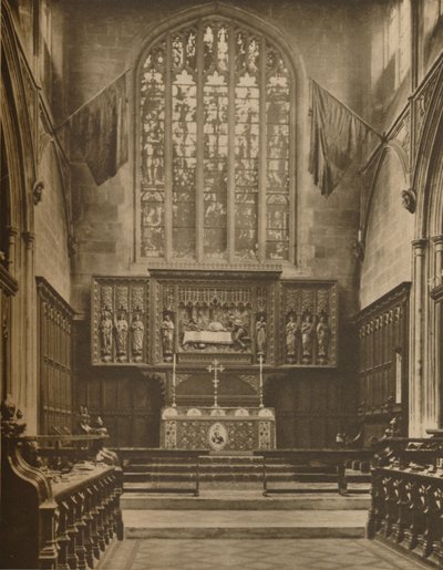 Chancel and East Window of St. Margarets, Westminster, 1935. tekijältä Taylor
