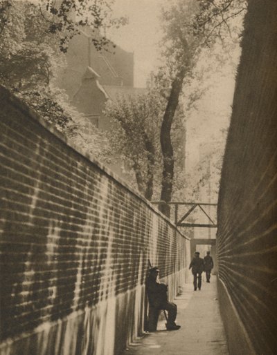 Lansdowne Passagessa, jossa valtatiemies kerran laukkasi elämänsä puolesta, vuodelta 1935. tekijältä Taylor