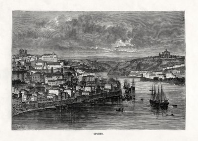 Porto, Portugali, 1800-luku tekijältä Taylor
