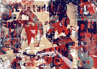 Abstração I, 2016 (Colagem sobre tela) finlandês tekijältä Teis Albers