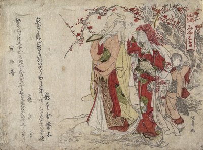 Lokit, 1794 tai 1806 tekijältä Teisai Hokuba