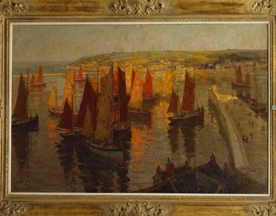 Punainen ja kulta, Brixham tekijältä Terrick Williams