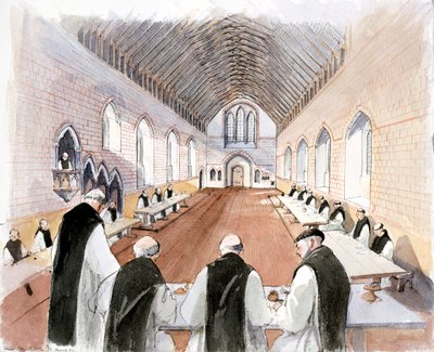 Hailes Abbey, 1200-luku, 1990-2010 tekijältä Terry Ball