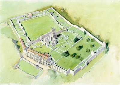 Mount Grace Priory, 1400-luku, 1990-2010 tekijältä Terry Ball