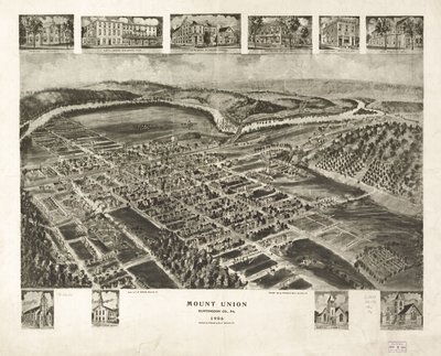 Mount Union, Huntingdon Co. tekijältä Thaddeus Mortimer Fowler
