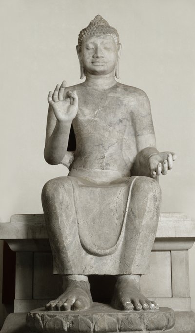 Jättiläinen Buddha, Dwaravati-koulu tekijältä Thai School