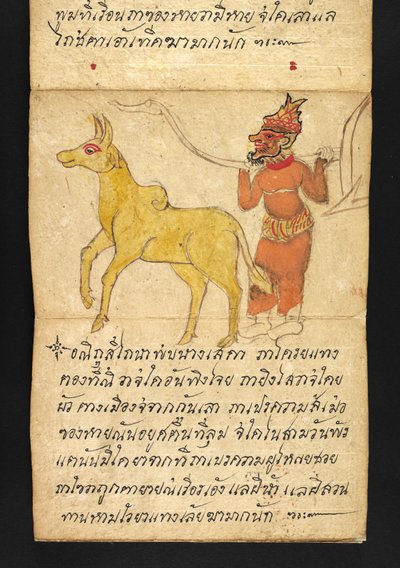 Tai. 16482, f.43 "Satra"  Ennakoinnista ja neuvoista onnelliseen ja terveelliseen elämään (taittokirja) tekijältä Thai School