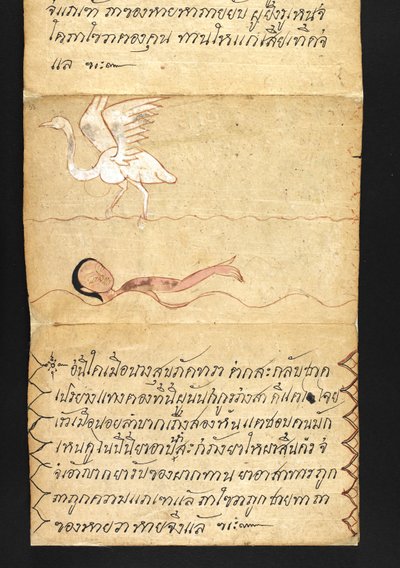 Tai. 16482, f.53 "Satra"  Ennakoinnista ja neuvoista onnelliseen ja terveelliseen elämään (taittokirja) tekijältä Thai School