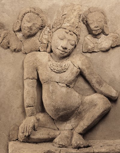 Helpotus, Chedi Chula Pathom, Dwaravati School (Stucco) tekijältä Thai School