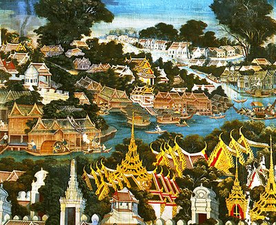 Näkymä Bangkokista tekijältä Thai School
