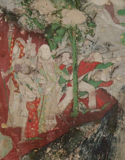 Western Mercenaries, Wat Suwannaram, Thonburi, 1831 tekijältä Thai School