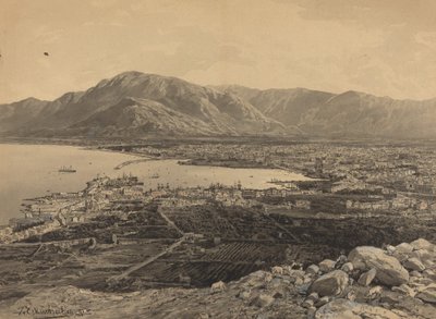 Pireuksen satama, 1891. tekijältä Themistocles von Eckenbrecher