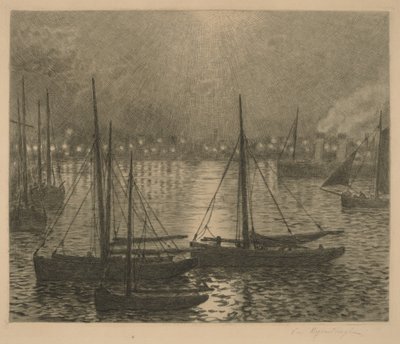 Boulogne tekijältä Théo van Rysselberghe