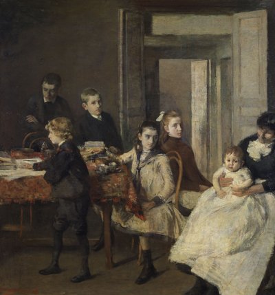 François Van Rysselberghen lapset tekijältä Théo van Rysselberghe