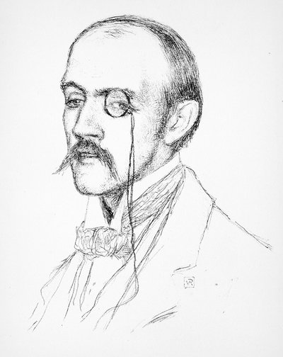 Henri de Régnier tekijältä Théo van Rysselberghe