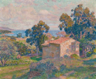 Maisema Provencesta tekijältä Théo van Rysselberghe