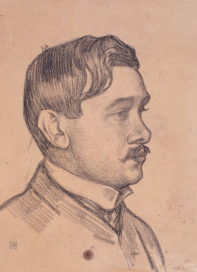 Maurice Maeterlinckin muotokuva tekijältä Théo van Rysselberghe