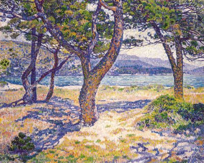 Välimeren Le Lavandou tekijältä Théo van Rysselberghe