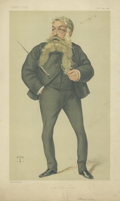 M Jean Louis Ernest Meissonier tekijältä Theobald Chartran